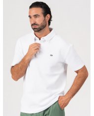 POLO SMK WAFFLE REG FIT BRANCO