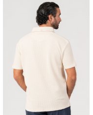 POLO SMK WAFFLE REG FIT AREIA