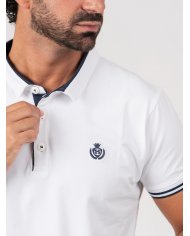 POLO SMK46 MARINHO/BRC CLASSICO