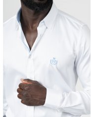 CAMISA SMK53 BRANCA AZUL CL