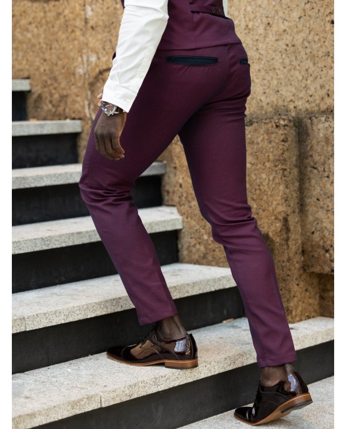 CALÇA SMK46 CLASSICO BORDEAUX