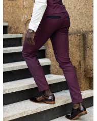 CALÇA SMK46 CLASSICO BORDEAUX