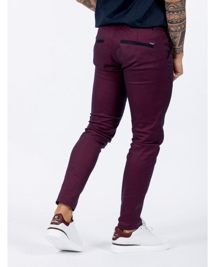 CALÇA SMK46 CLASSICO BORDEAUX