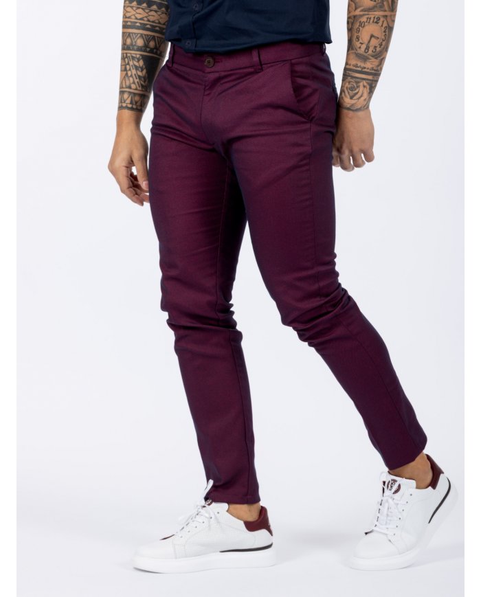 CALÇA SMK46 CLASSICO BORDEAUX