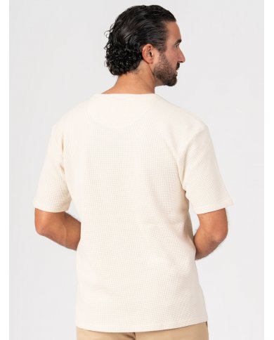 T-SHIRT SMK WAFFLE REG FIT AREIA