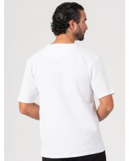 T-SHIRT SMK WAFFLE REG FIT BRANCO