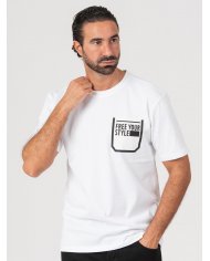 T-SHIRT SMK REGULAR FYS PRETO