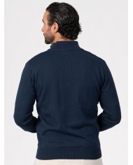 POLO SMK TRICOT QUADRADOS MARINHO