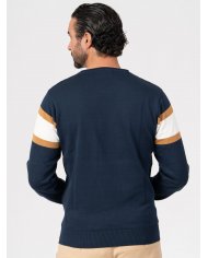 CAMISOLA SMK TRICOT LISTAS MARINHO
