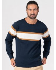 CAMISOLA SMK TRICOT LISTAS MARINHO