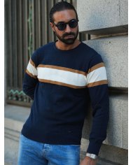 CAMISOLA SMK TRICOT LISTAS MARINHO