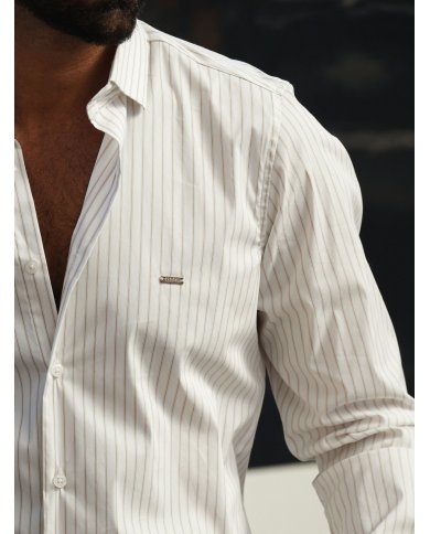 CAMISA SMK RISCA BEGE