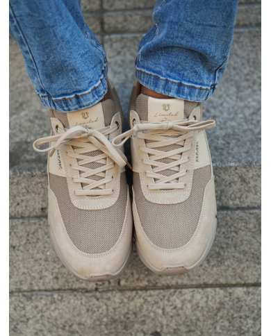SAPATILHA SMK BEGE DOURADO