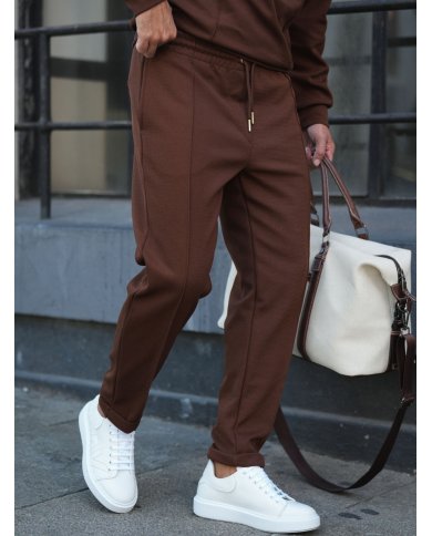 CALÇA SMK JOGGER CANELADO CASTANHO