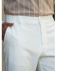 CALÇA SMK CHINO REG/FIT DRIVER BRANCO