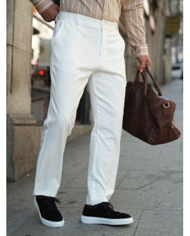 CALÇA SMK CHINO REG/FIT DRIVER BRANCO