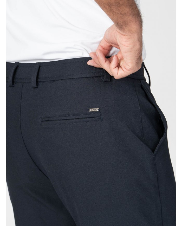 CALÇA SMK CHINO REG/FIT DRIVER MARINHO
