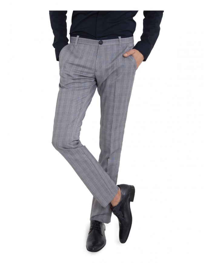 calça xadrez homem SMK chess fashion